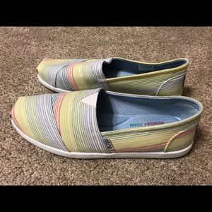 Bob slip on shoes with memory foam